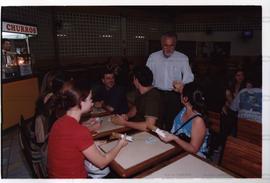 Visita de José Genoino (PT) a [Piracicaba (SP)?] nas eleições de 2002 (Local desconhecido, 2002) / Crédito: Cesar Hideiti Ogata