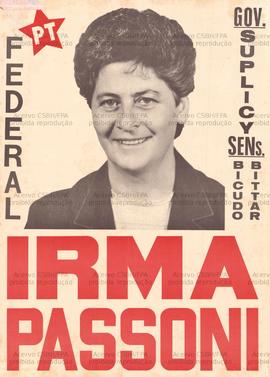 Irma Passoni. Deputada Federal. . (1986, São Paulo (SP)).