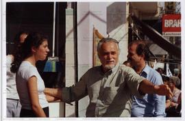 Atividade da candidatura &quot;Lula Presidente&quot; (PT) e Genoino governador nas eleições de 2002 (São Paulo, 2002) / Crédito: Autoria desconhecida