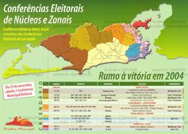 Conferencias Eleitorais de Núcleos e Zonais  (Rio de Janeiro (RJ), 11/10-15/11/2003).