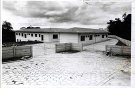 Estrutura de saúde pública municipal (São João do Triunfo-PR, out. 1989). / Crédito: Julio Covell...