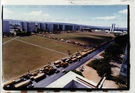Ato dos agricultores em Brasília (Brasília-DF, 19 jul. 1995). / Crédito: Dida Sampaio/Agência Est...