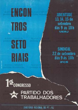 Encontro Setoriais (São Paulo (SP), 13-14/09/0000 - 22/09/0000).