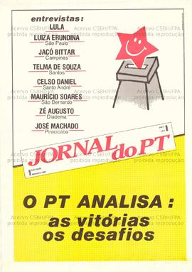 Jornal do PT (Local Desconhecido, Data desconhecida).