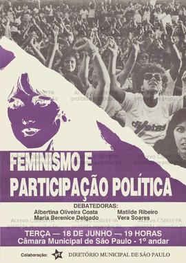 Feminismo e participação política (São Paulo (SP), 18/06/0000).