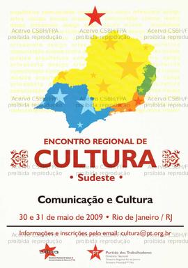 Encontro regional de Cultura  (Rio de Janeiro (RJ), 30-31/05/2009).